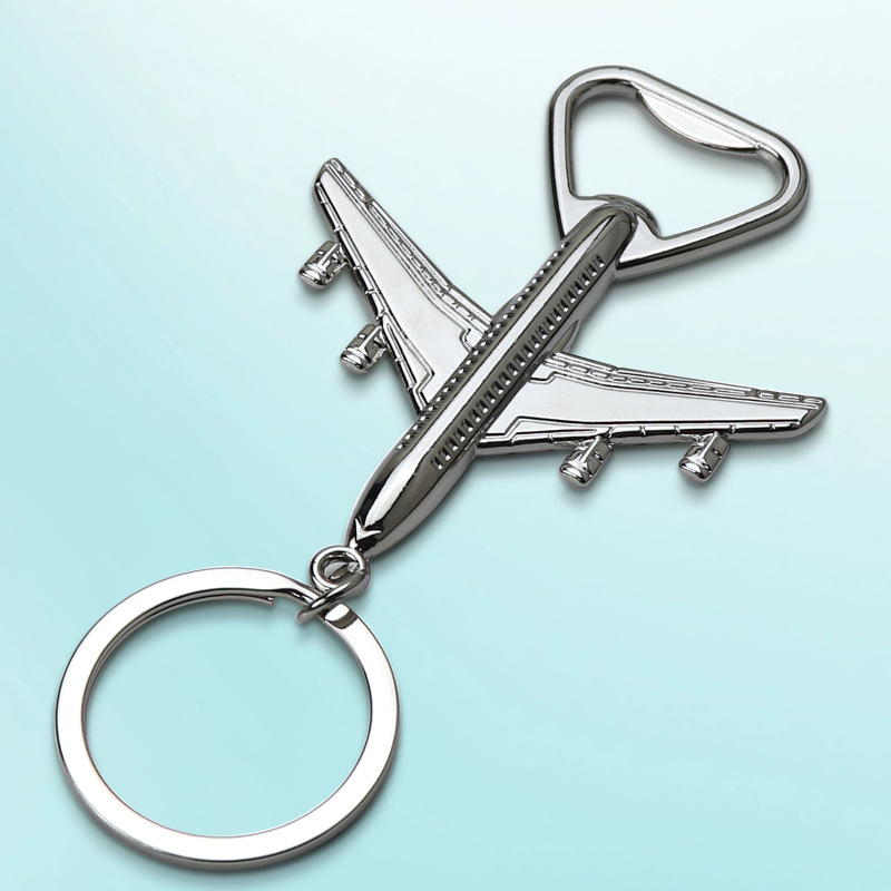 Airplane Bottle Opener Keychain 4 airplane bottle opener keychain