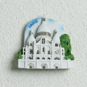 sacré cœur basilica fridge magnet paris travel souvenir 3d decor