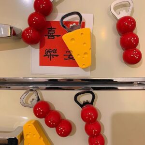 novelty kitchen gadget fun magnetic bottle opener for home
