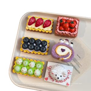 miniature bakery & cake magnetic ornaments aesthetic home decor