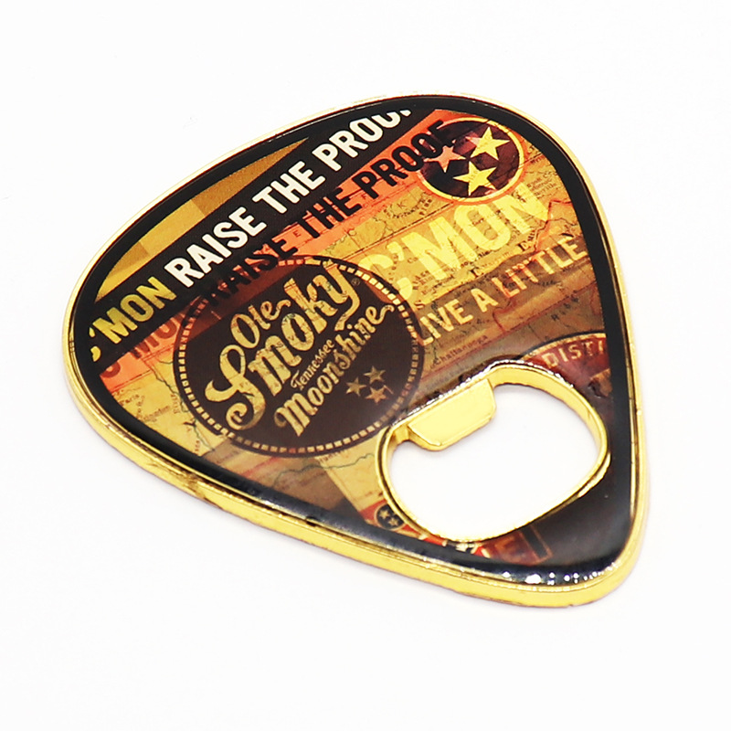 Guitar Pick Bottle Opener Fridge Magnet 3 guitar pick bottle opener fridge magnet