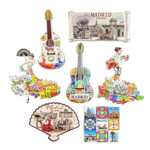 madrid souvenir fridge magnet 3d spanish landmark travel decor