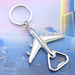 airplane bottle opener keychain