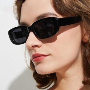 Slim Small Square Sunglasses Women Retro Punk Candy Color Frame UV Protection Street Fashion Shades