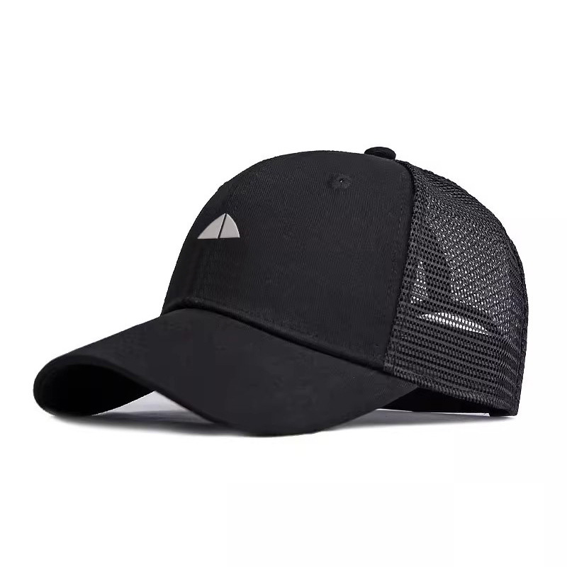 Two-tone Mesh Trucker Cap Custom Logo Hard Curved High Crown Baseball Hat Breathable Outdoor Sun Hat For Men Women 2 Two-tone Mesh Trucker Cap Custom Logo Hard Curved High Crown Baseball Hat Breathable Outdoor Sun Hat For Men Women - Image 2