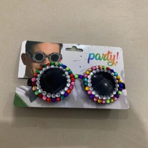 Handmade Beaded Rim Party Sunglasses Bulk DIY Decorative Glasses Birthday Bachelorette Craft Photo Props