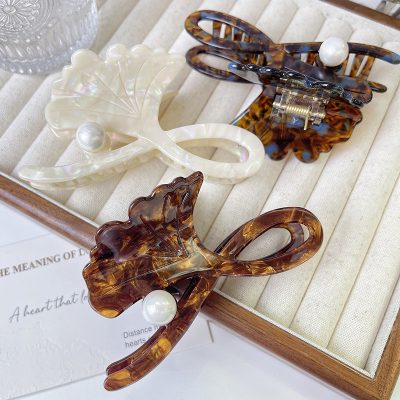 premium acetate hair clips